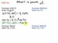 Finding Sales Tax Finding Sales Tax