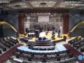 Watch Democratic debate hall set up in under 30 seconds Watch Democratic debate hall set up in under 30 seconds