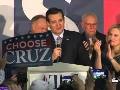 Ted Cruz Gives Victory Speech Following Projected Iowa Caucus Win