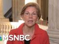 Senator Elizabeth Warren Reacts To President Donald Trump Calling Her ‘Pocahontas’